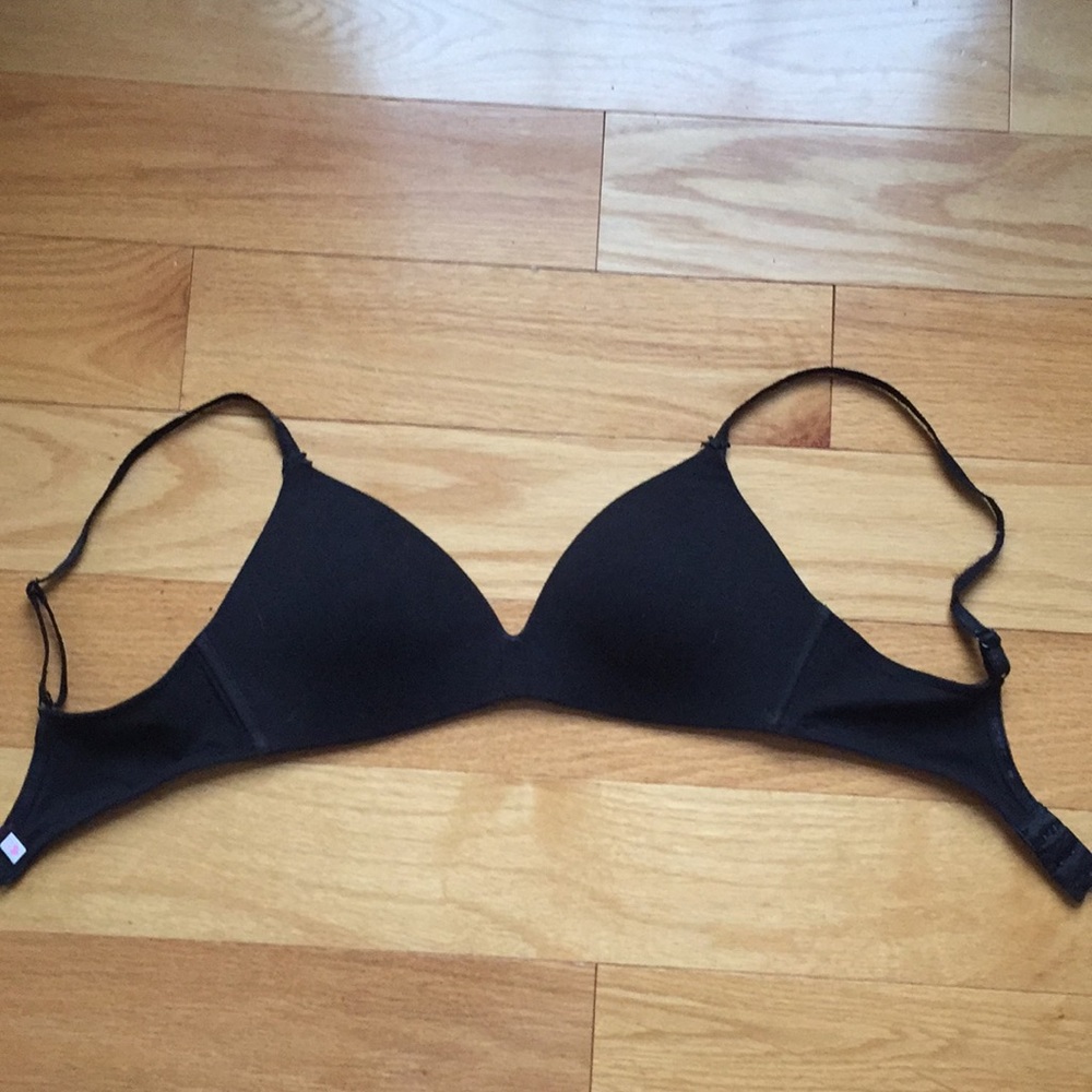 Victoria’s Secret Lined, No-Wire Cotton Bra 34C